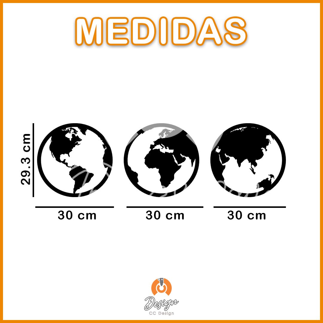 Mapamundi Redondo - Imagen 2