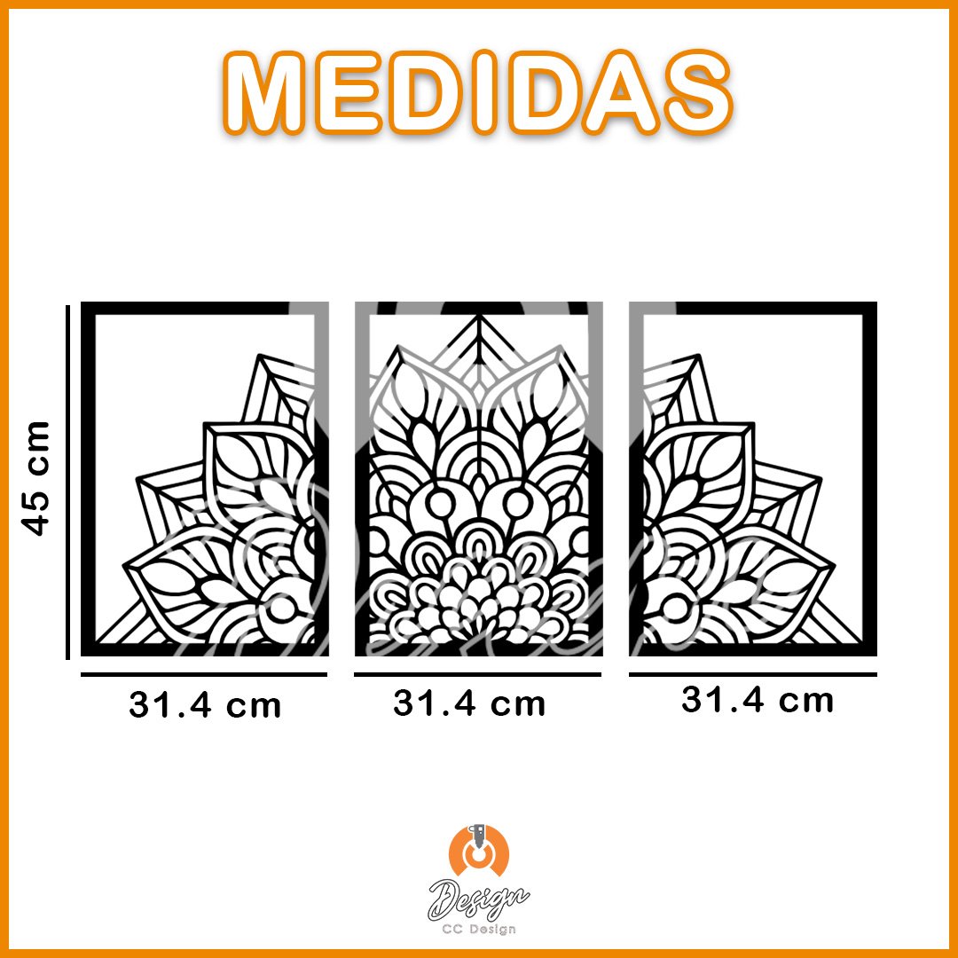 Triptico Media Mandala - Imagen 2