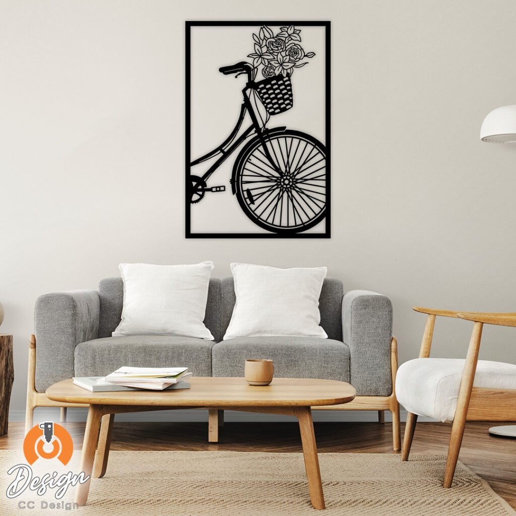 Bicicleta con Flores