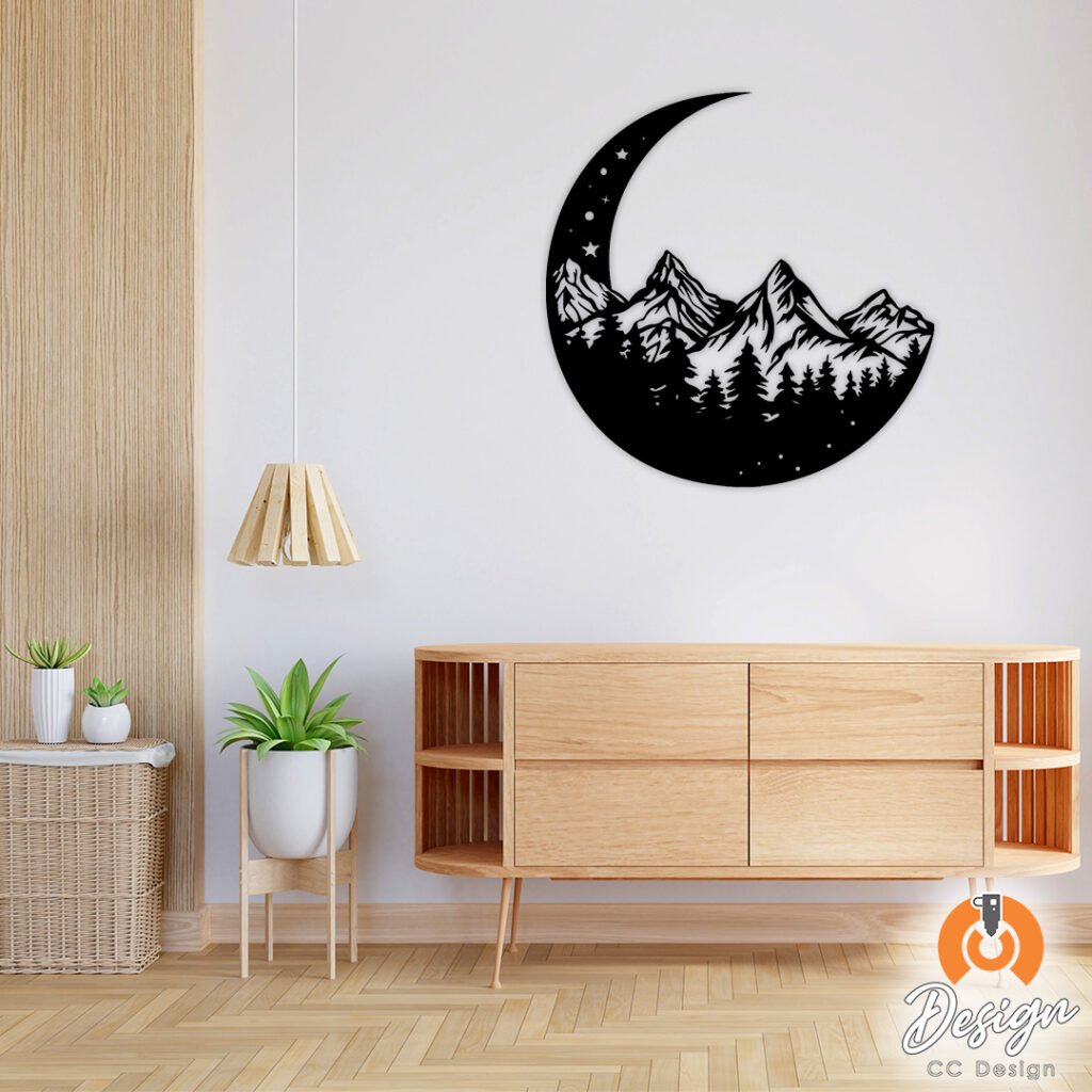 Paisaje Luna Montañas