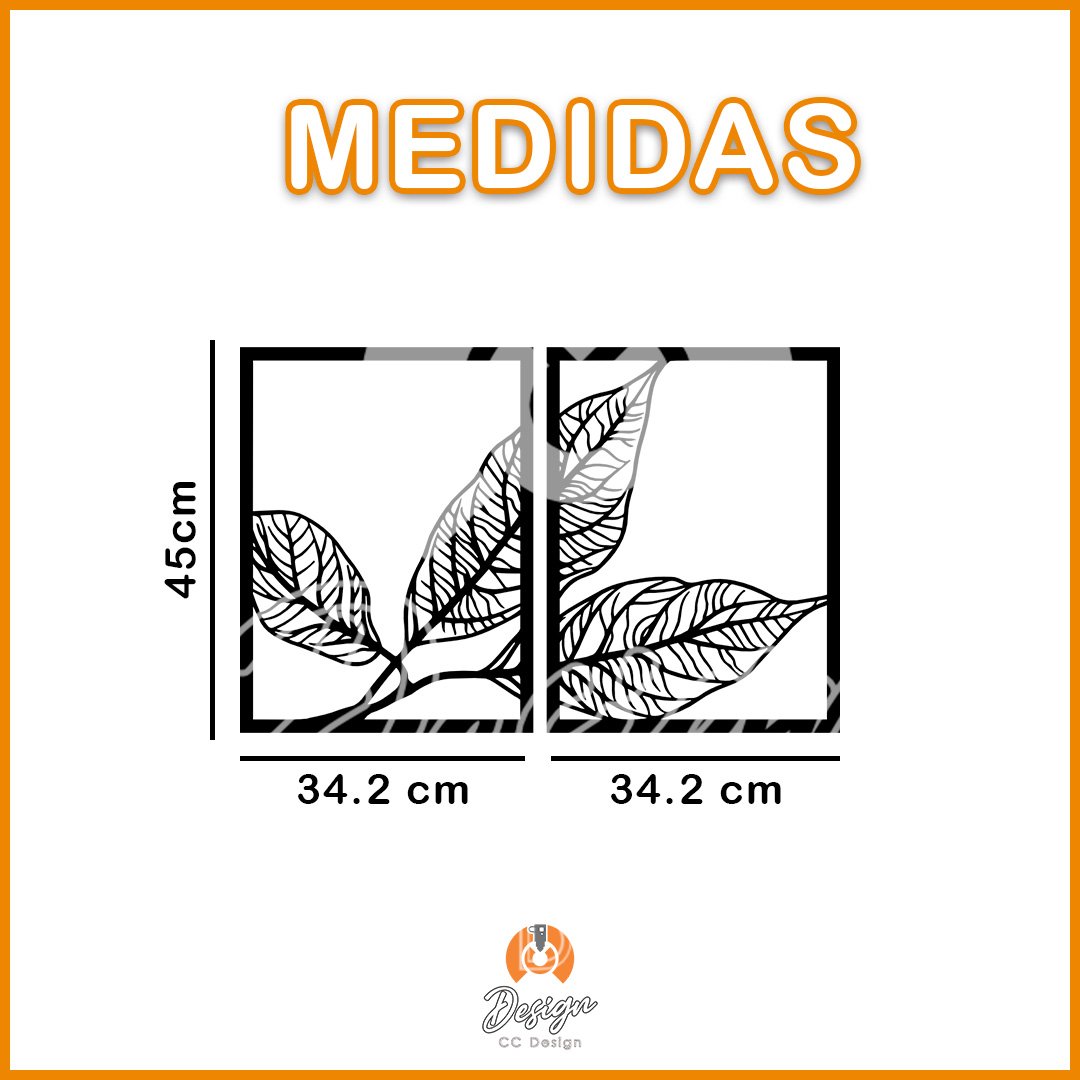 Diptico Hojas - Imagen 2