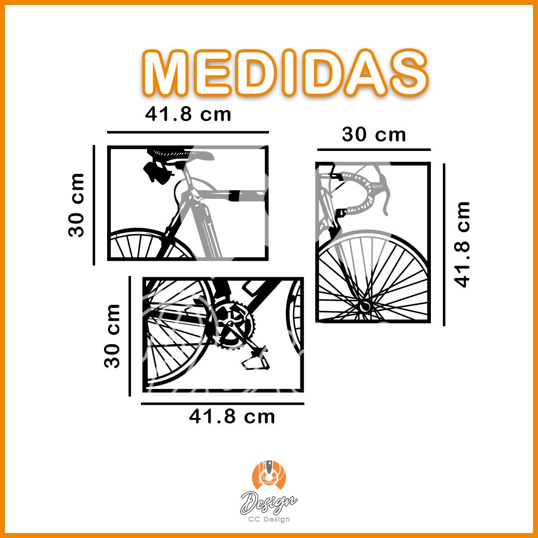Triptico Bicicleta - Imagen 2