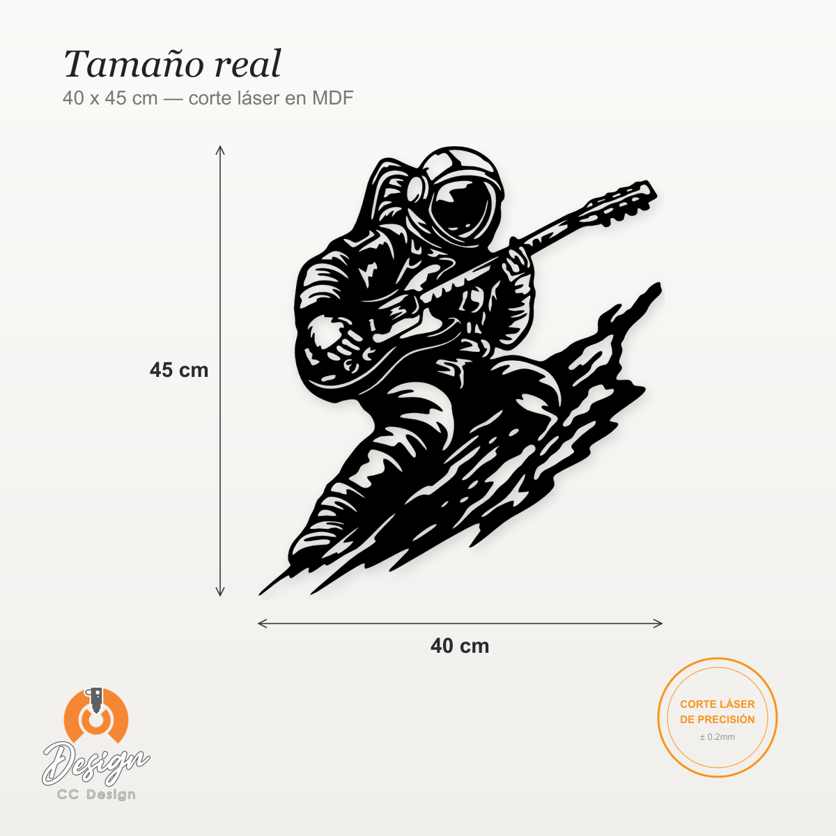 Astronauta guitarra - Imagen 2