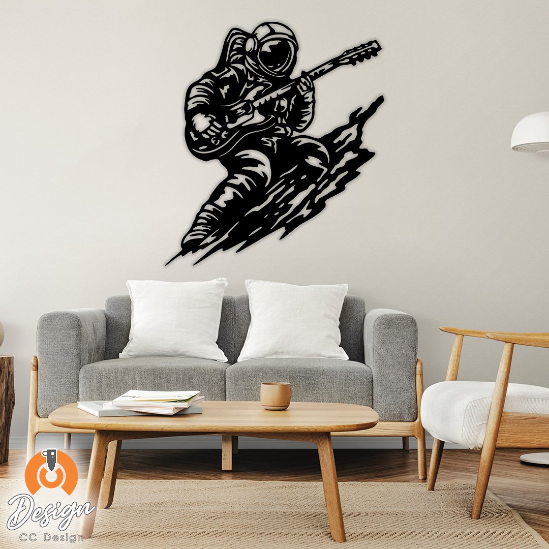 Astronauta guitarra